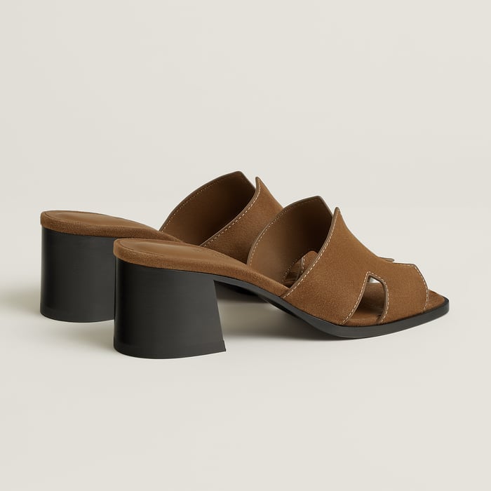 Brun Fumé Helia 60 Sandal