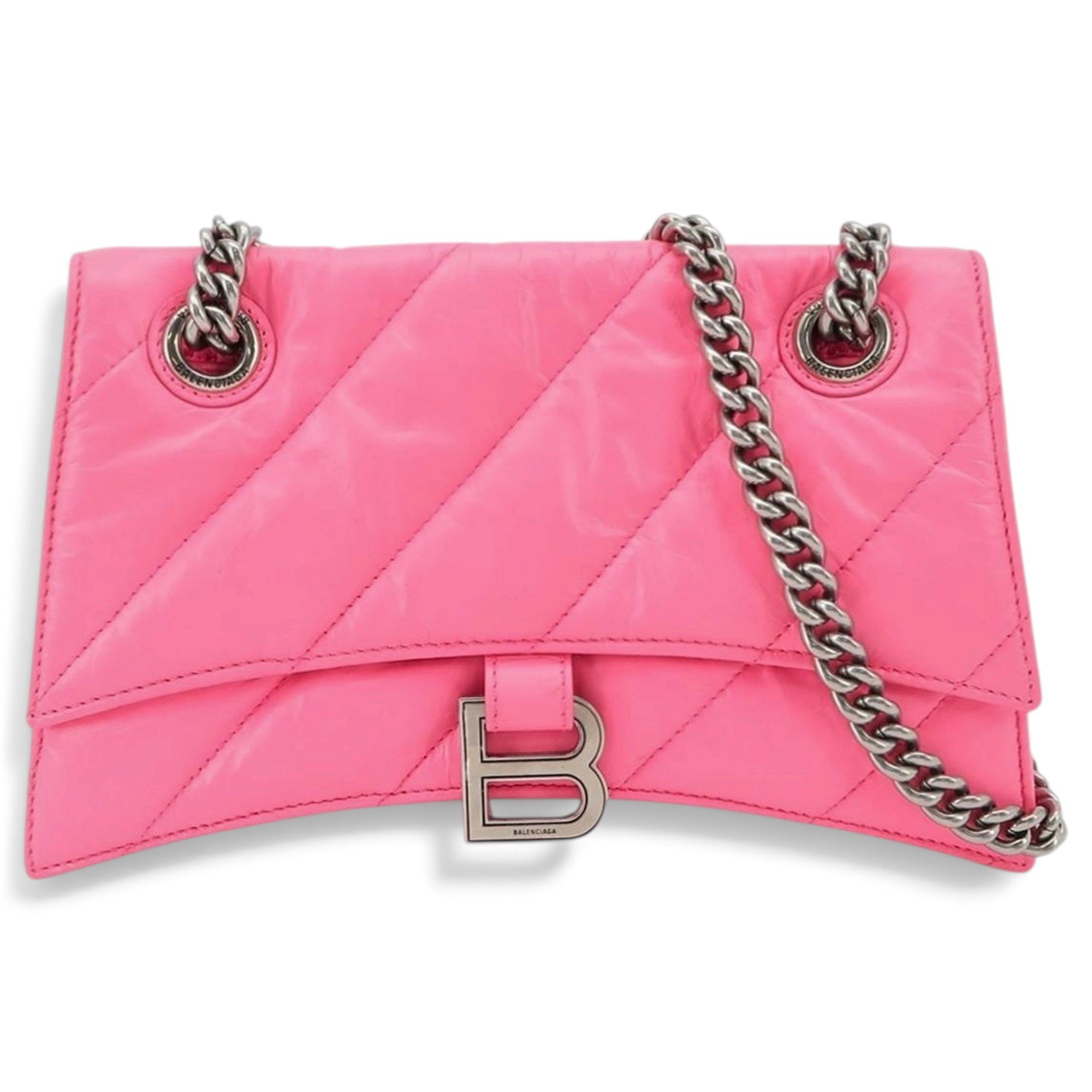 Balenciaga Crush leather handbag