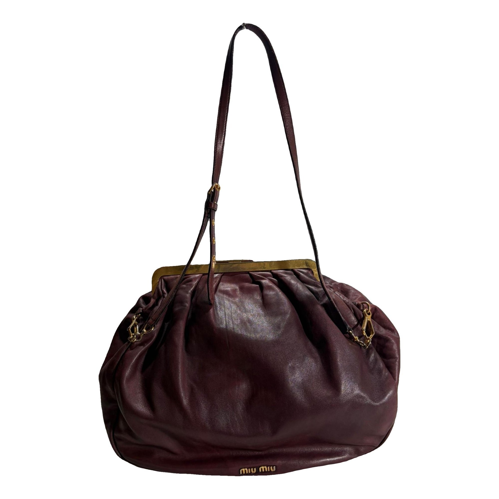 Leather handbag