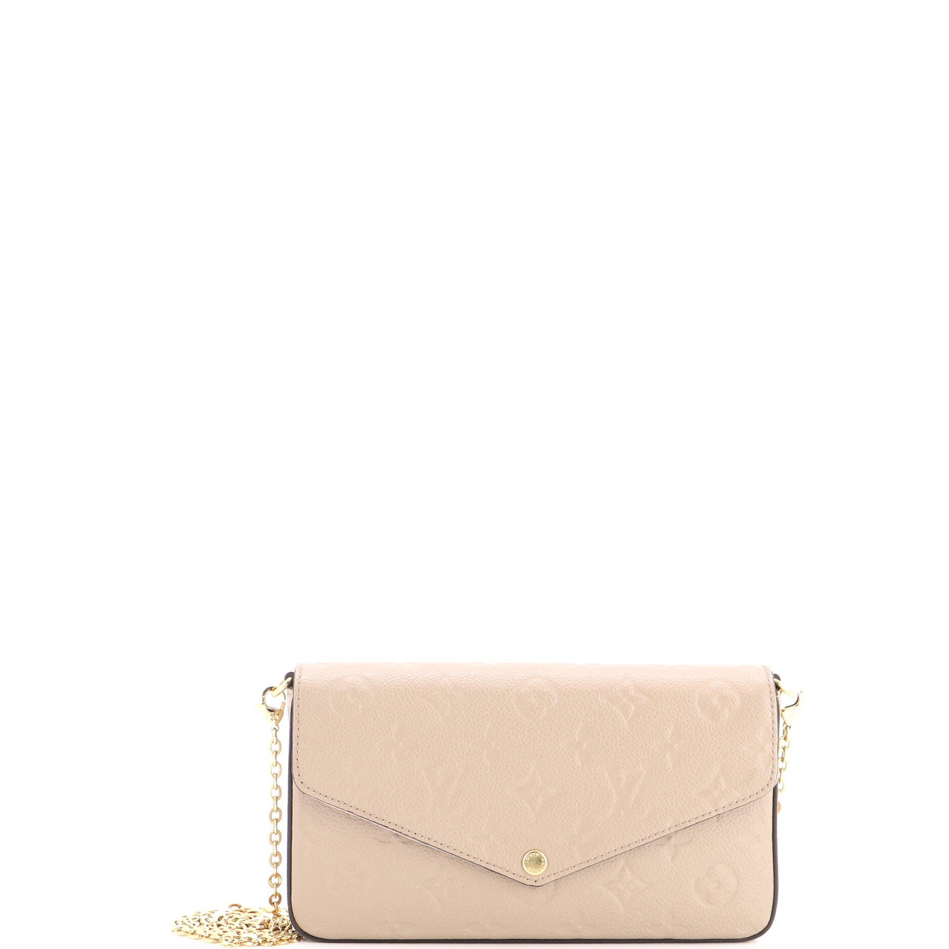 Felicie Pochette Monogram Empreinte Leather