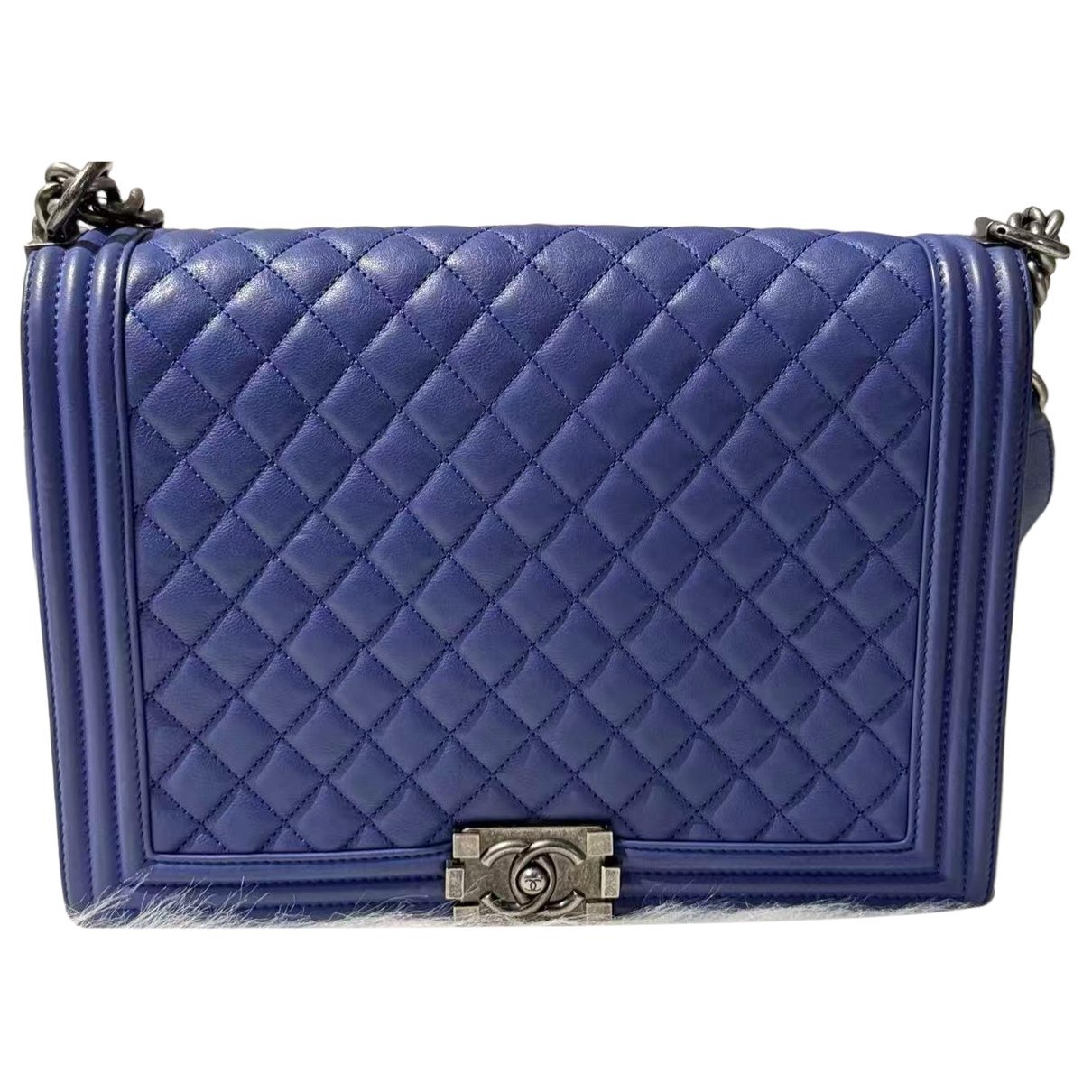 Boy leather crossbody bag