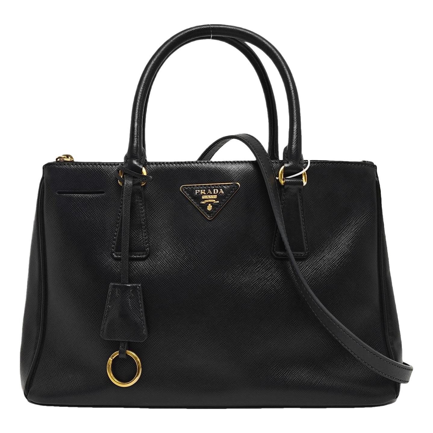 Galleria leather handbag