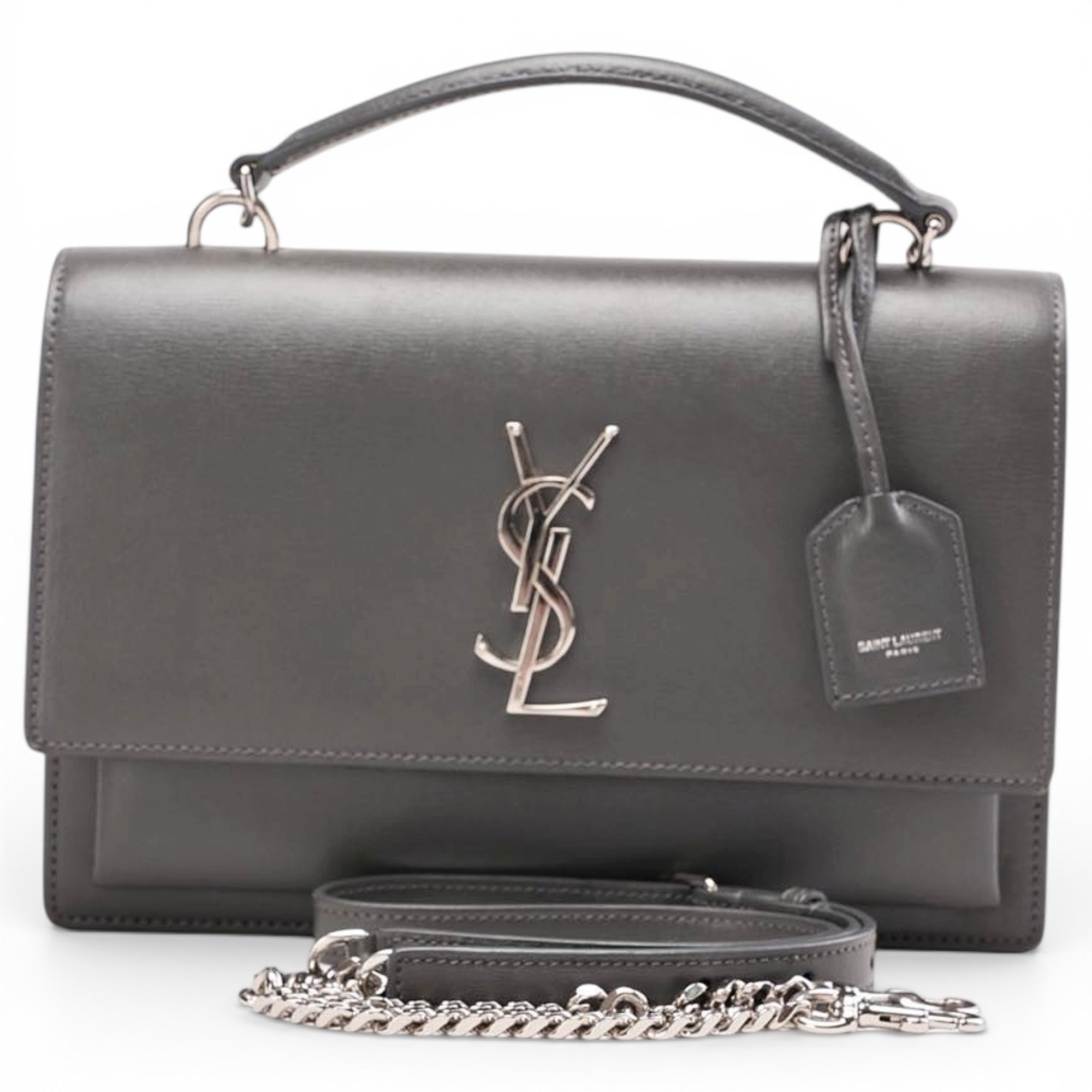 Sunset leather handbag