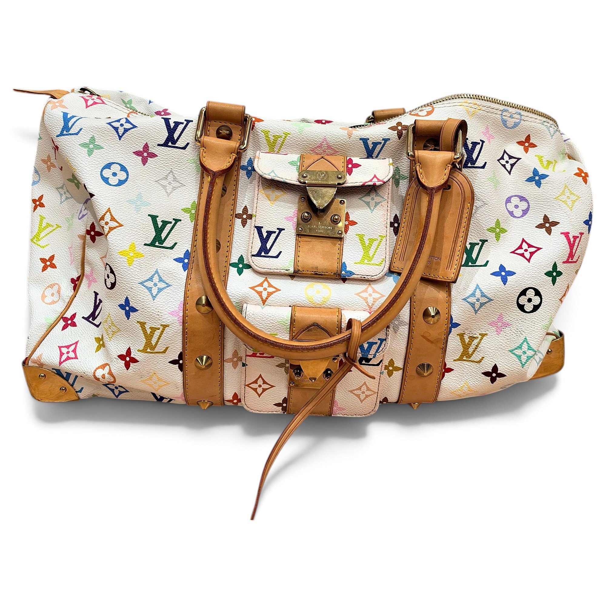 Sac souple leather 48h bag