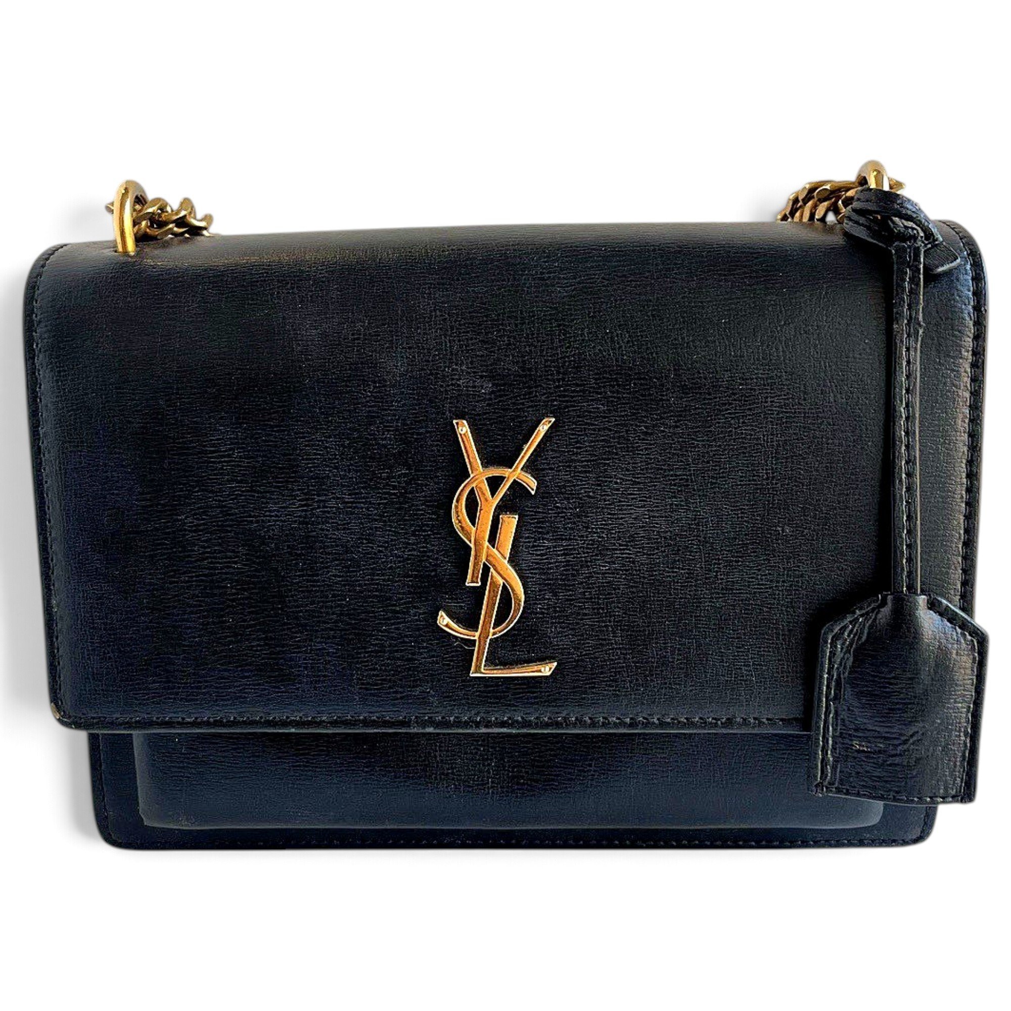 Sunset leather handbag