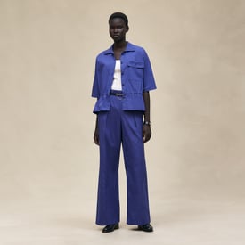 Embroidered beach pants