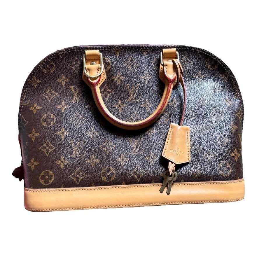 Alma leather handbag