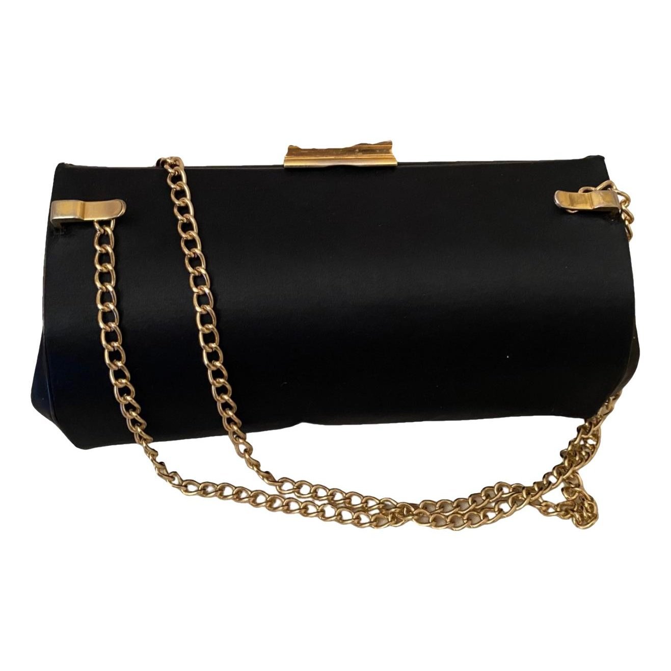 Silk clutch bag