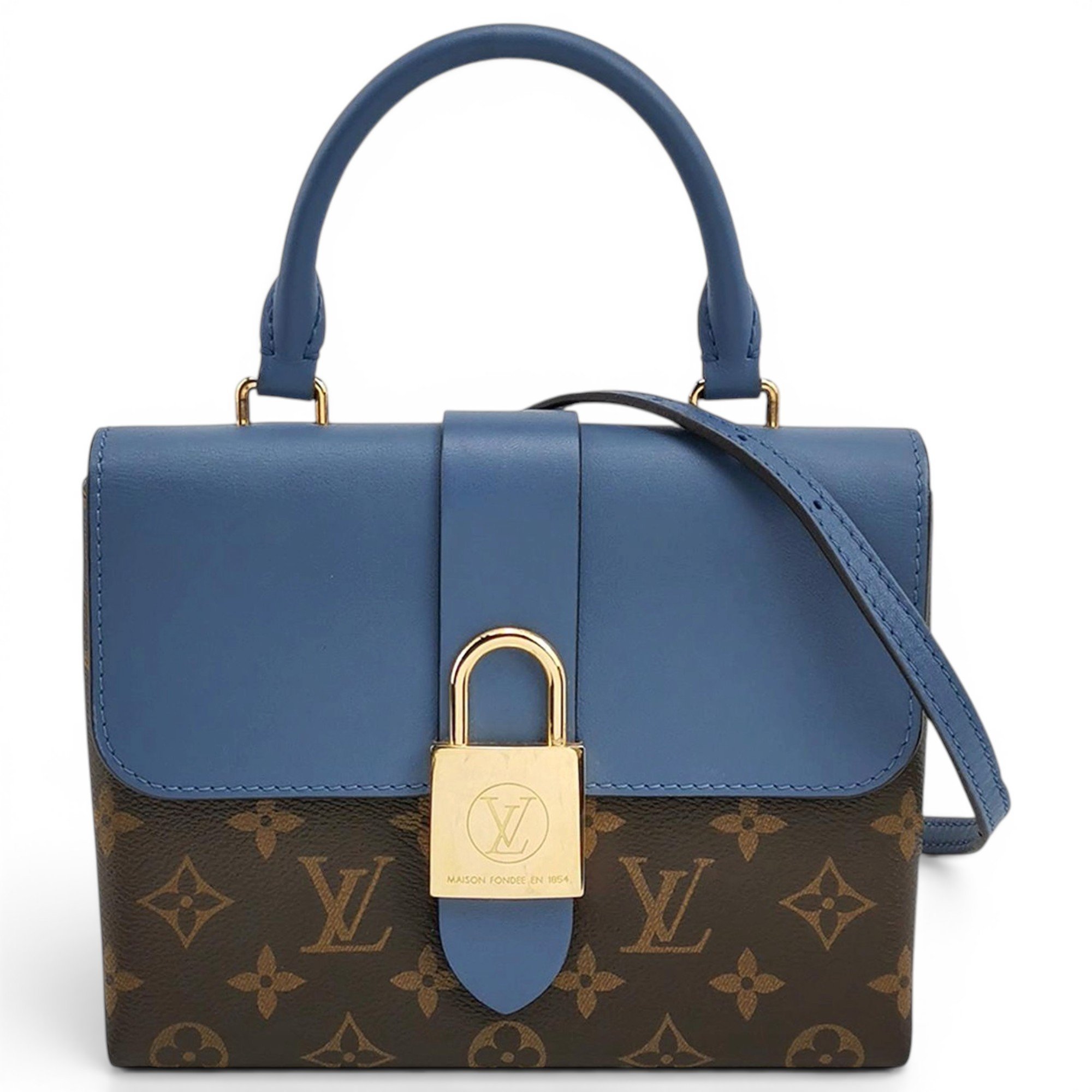 Locky BB leather handbag