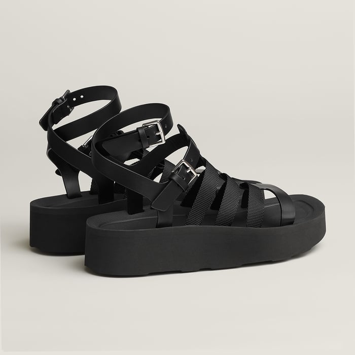 Noir Jupiter Sandal