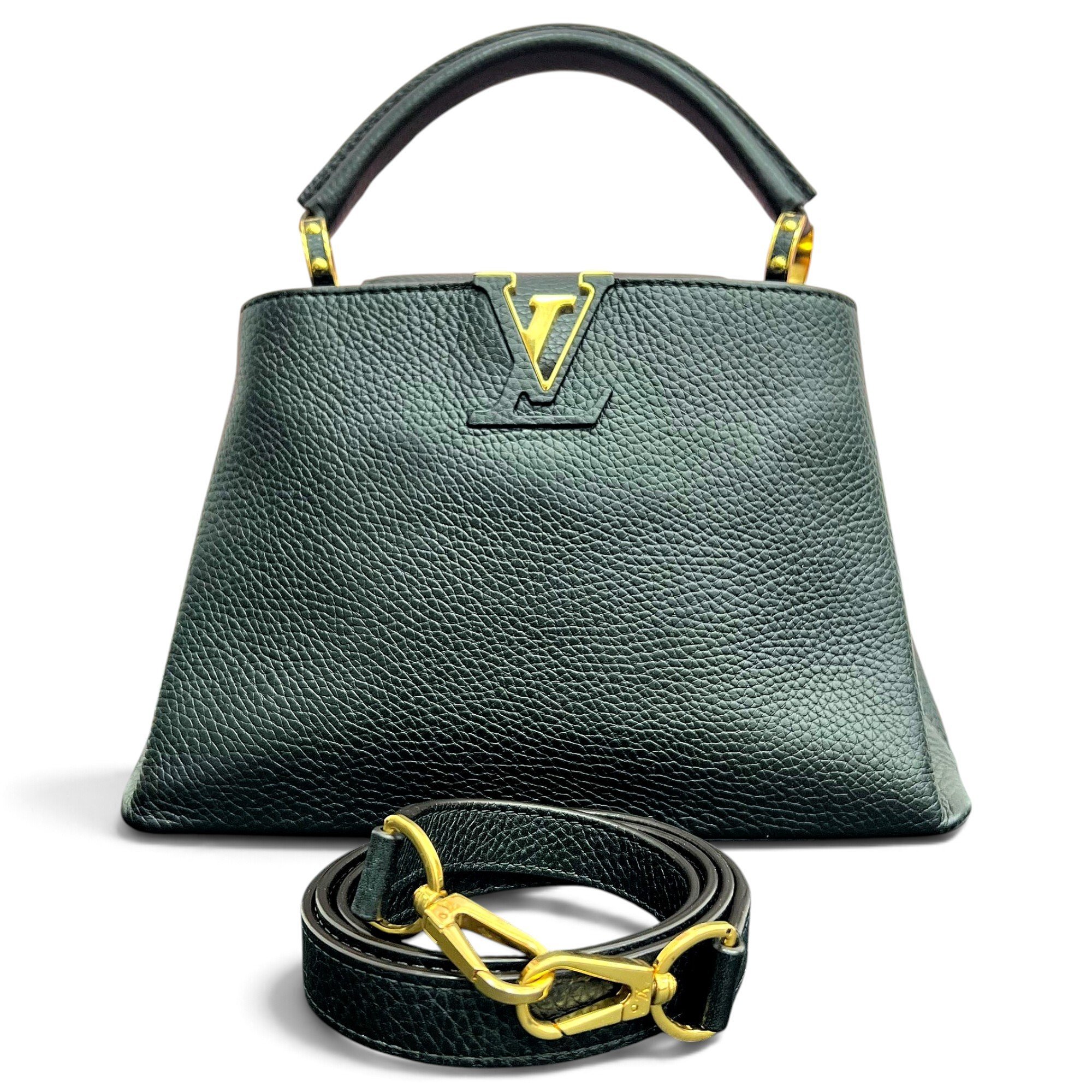 Capucines leather handbag