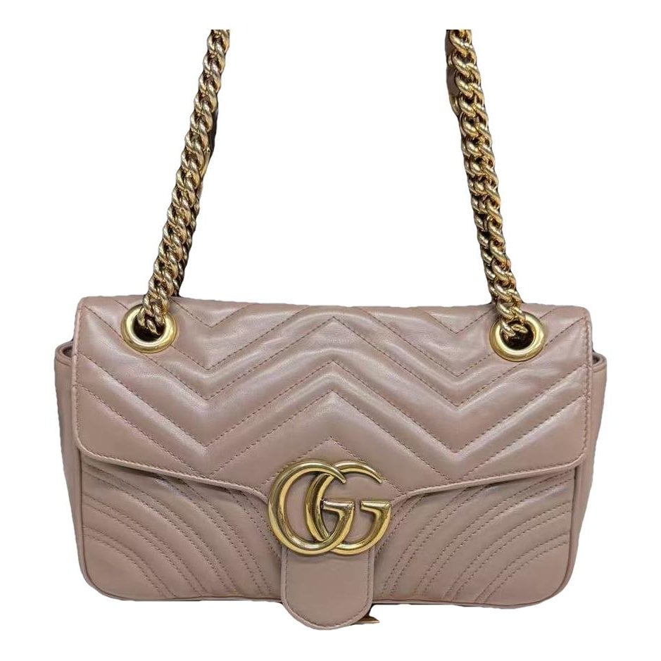 GG Marmont Flap leather crossbody bag