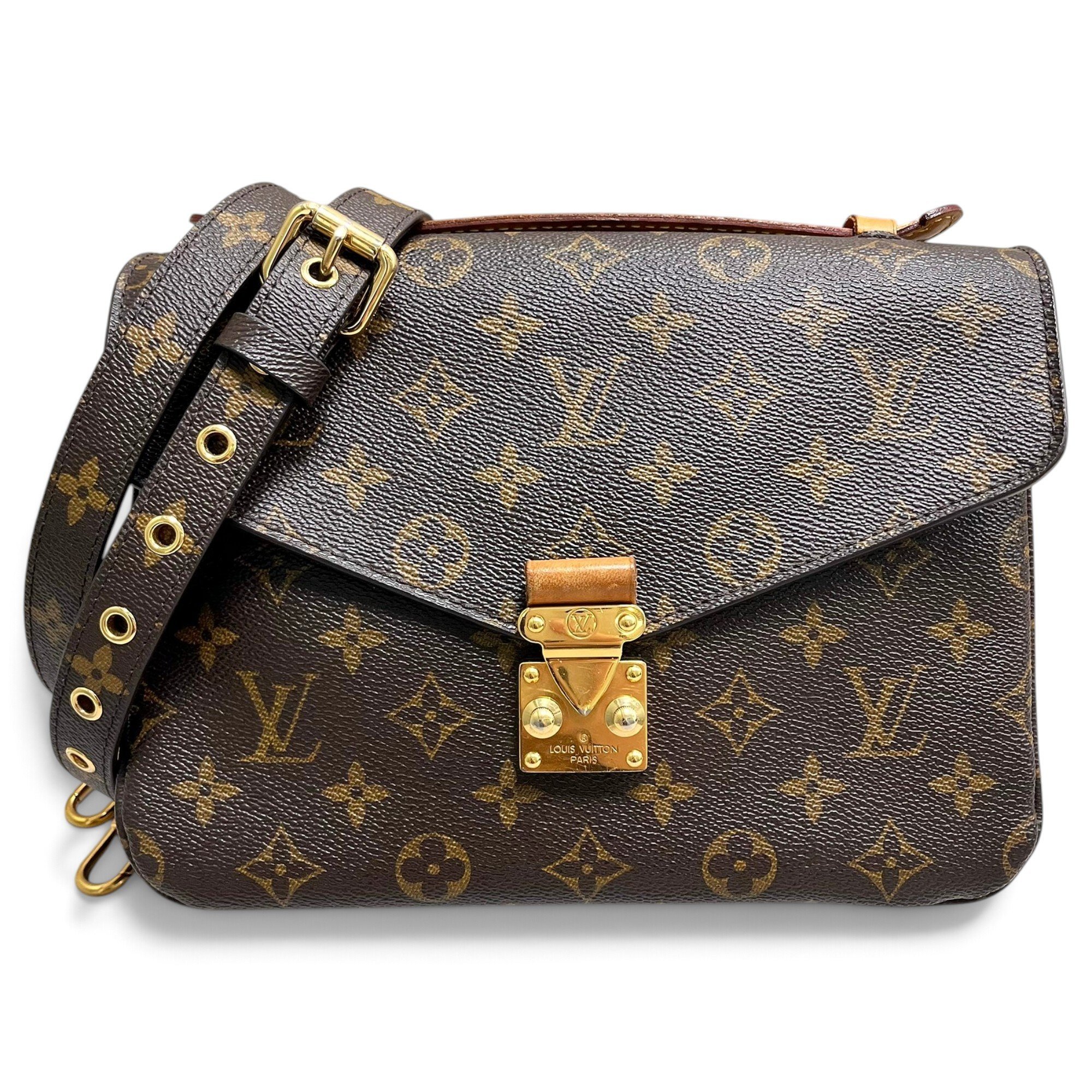 Metis leather handbag