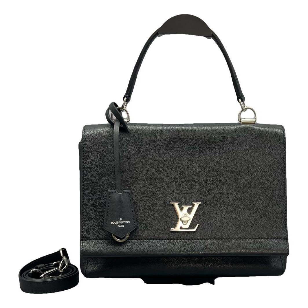 Lockme leather handbag