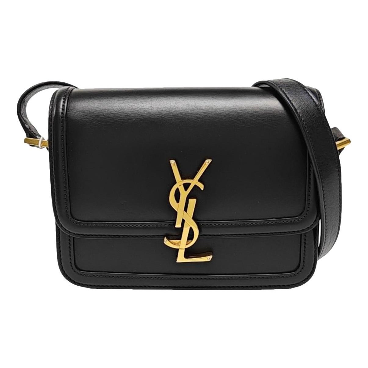 Solférino leather handbag