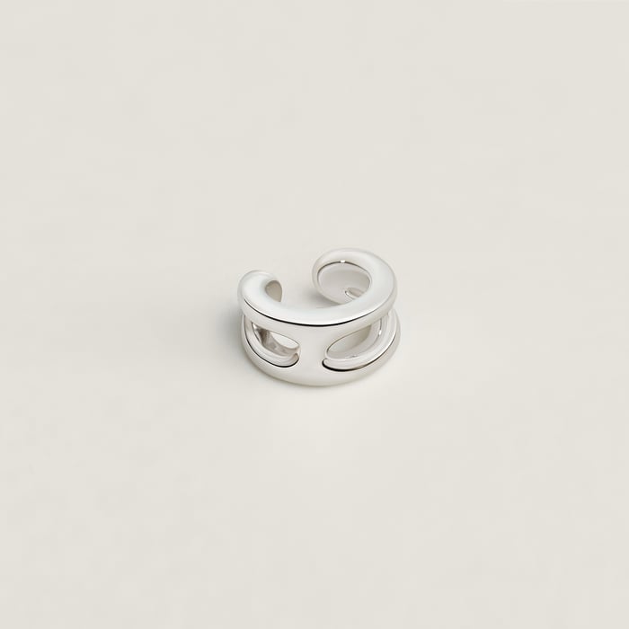 Sans Coloris Chaine d'Ancre Punk Single Ear Cuff