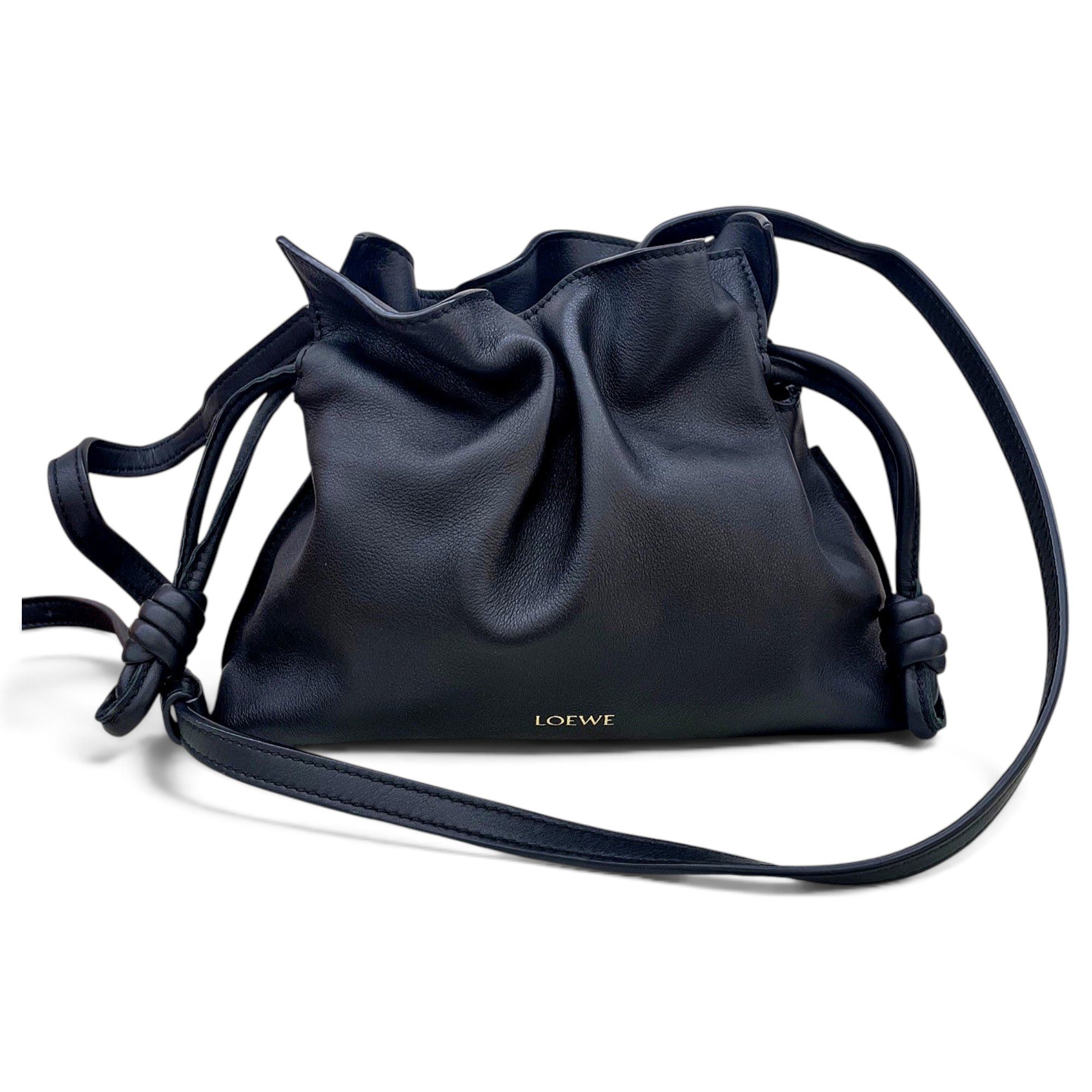 Flamenco leather handbag