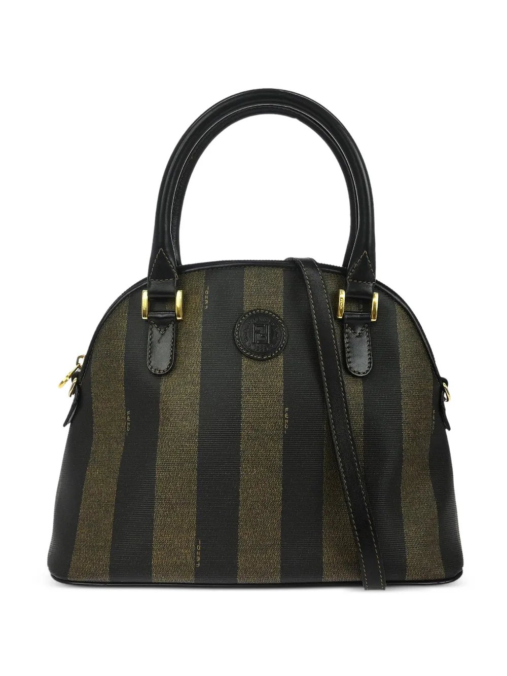 1990s Pequin striped handbag