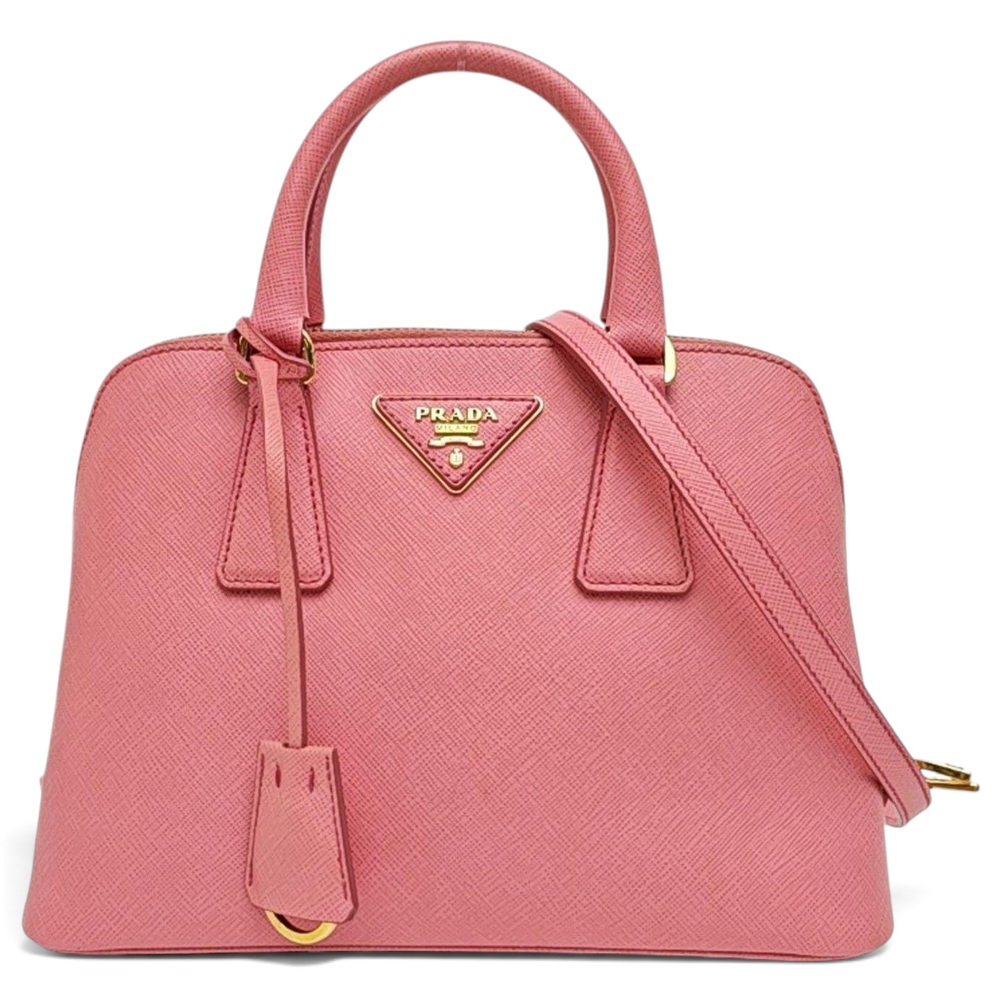 Promenade leather handbag