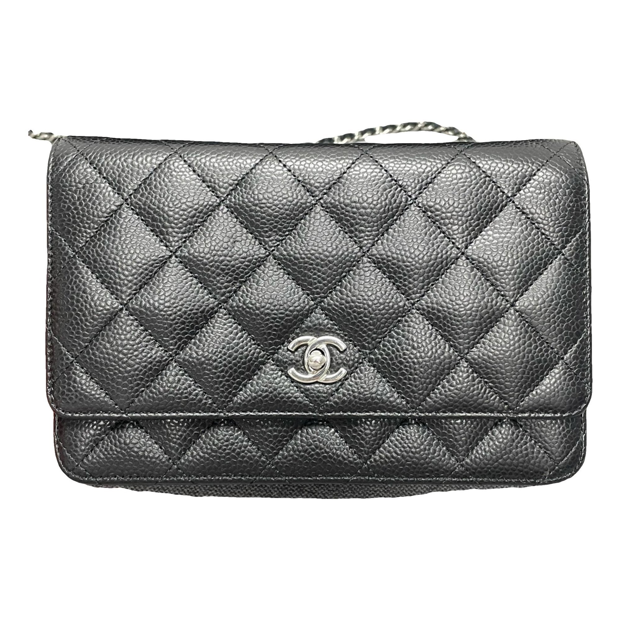 Wallet On Chain Timeless/Classique leather crossbody bag