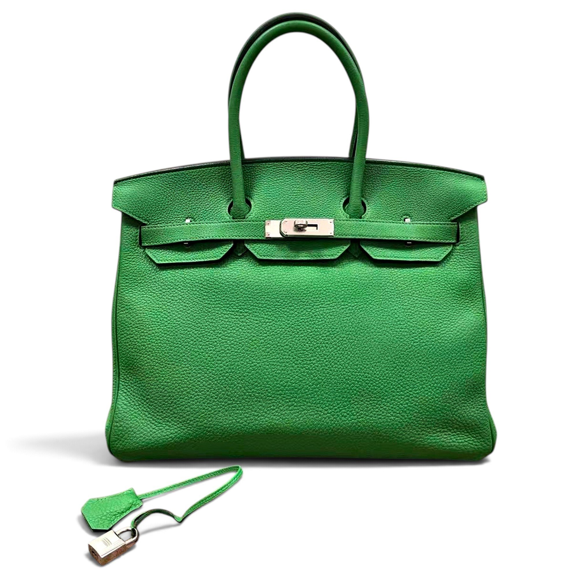 Birkin 35 leather handbag