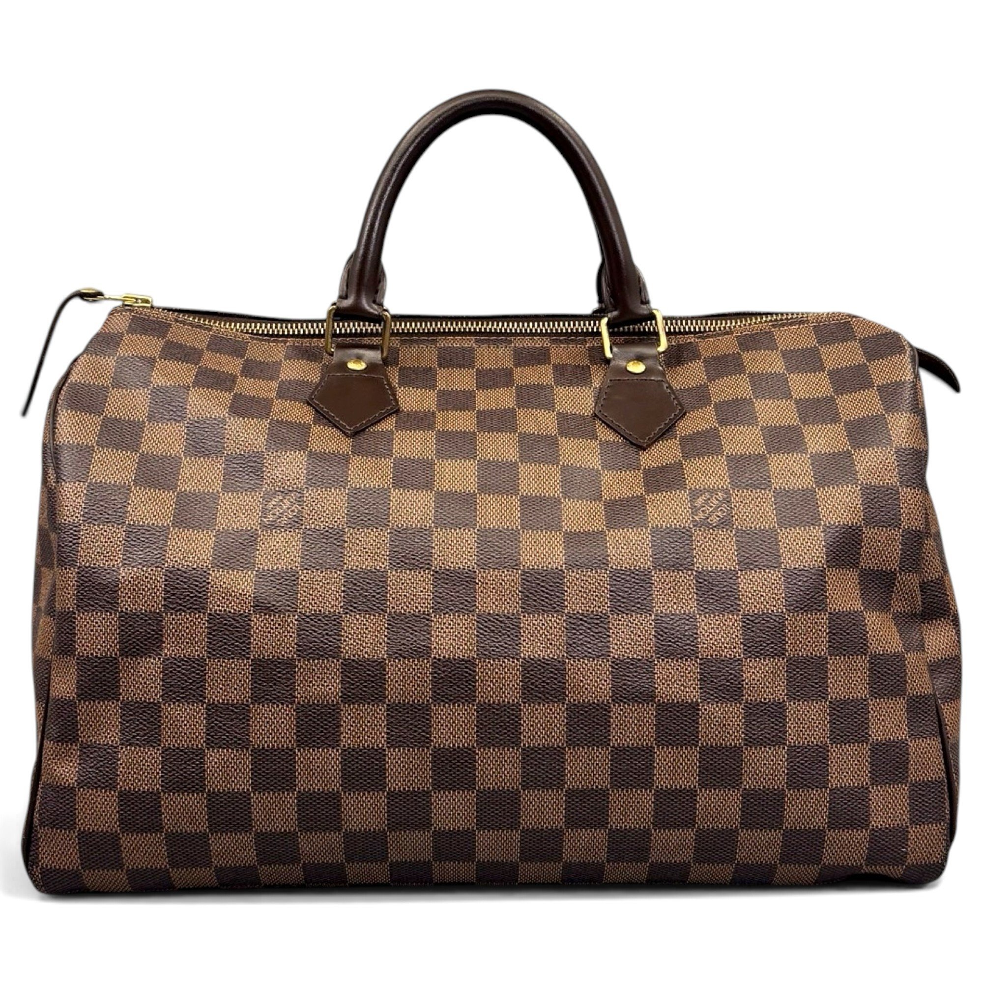Louis Vuitton Speedy leather handbag