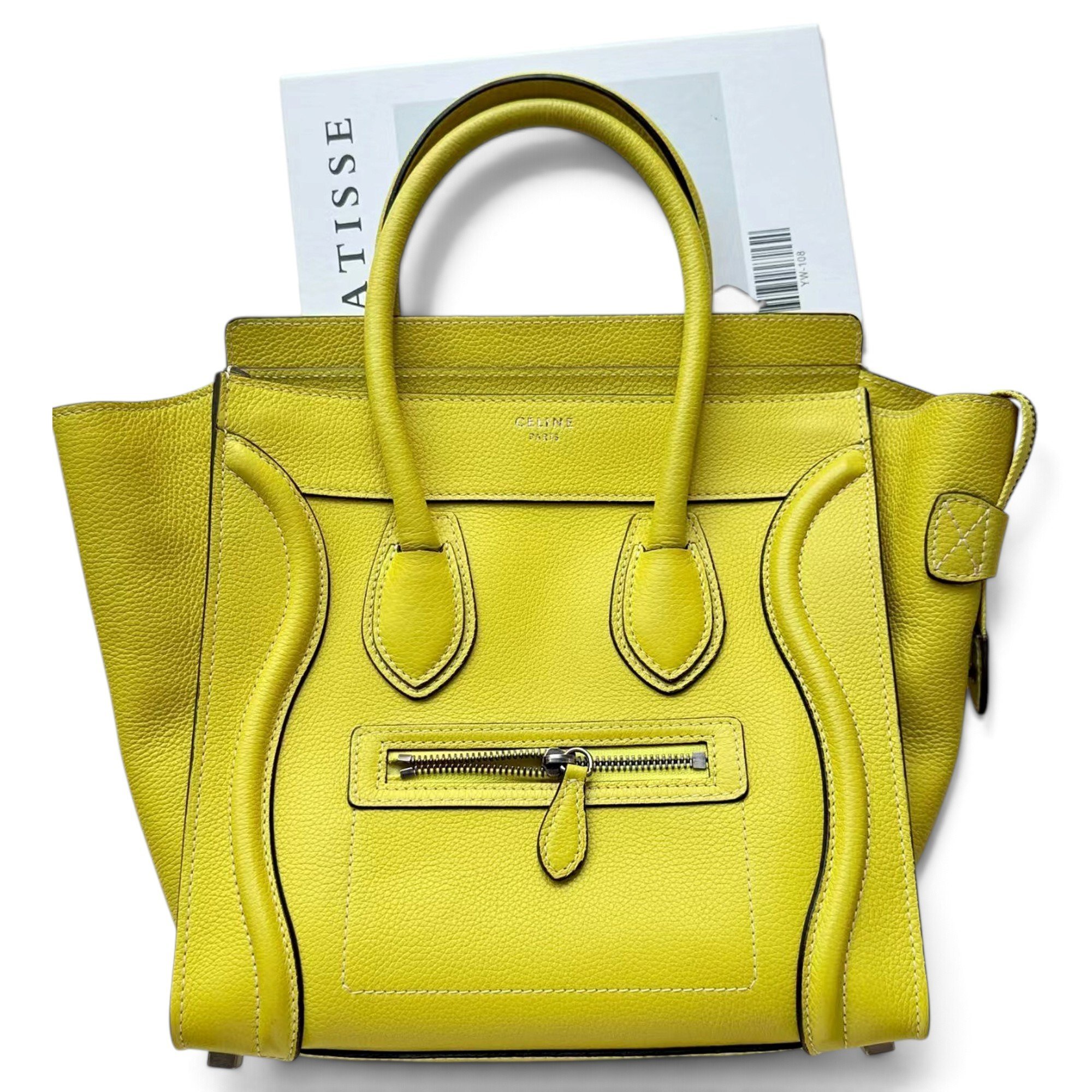 Luggage leather handbag