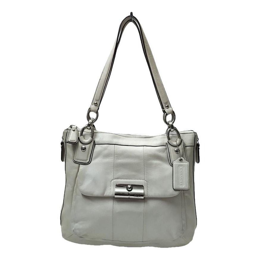 Leather tote