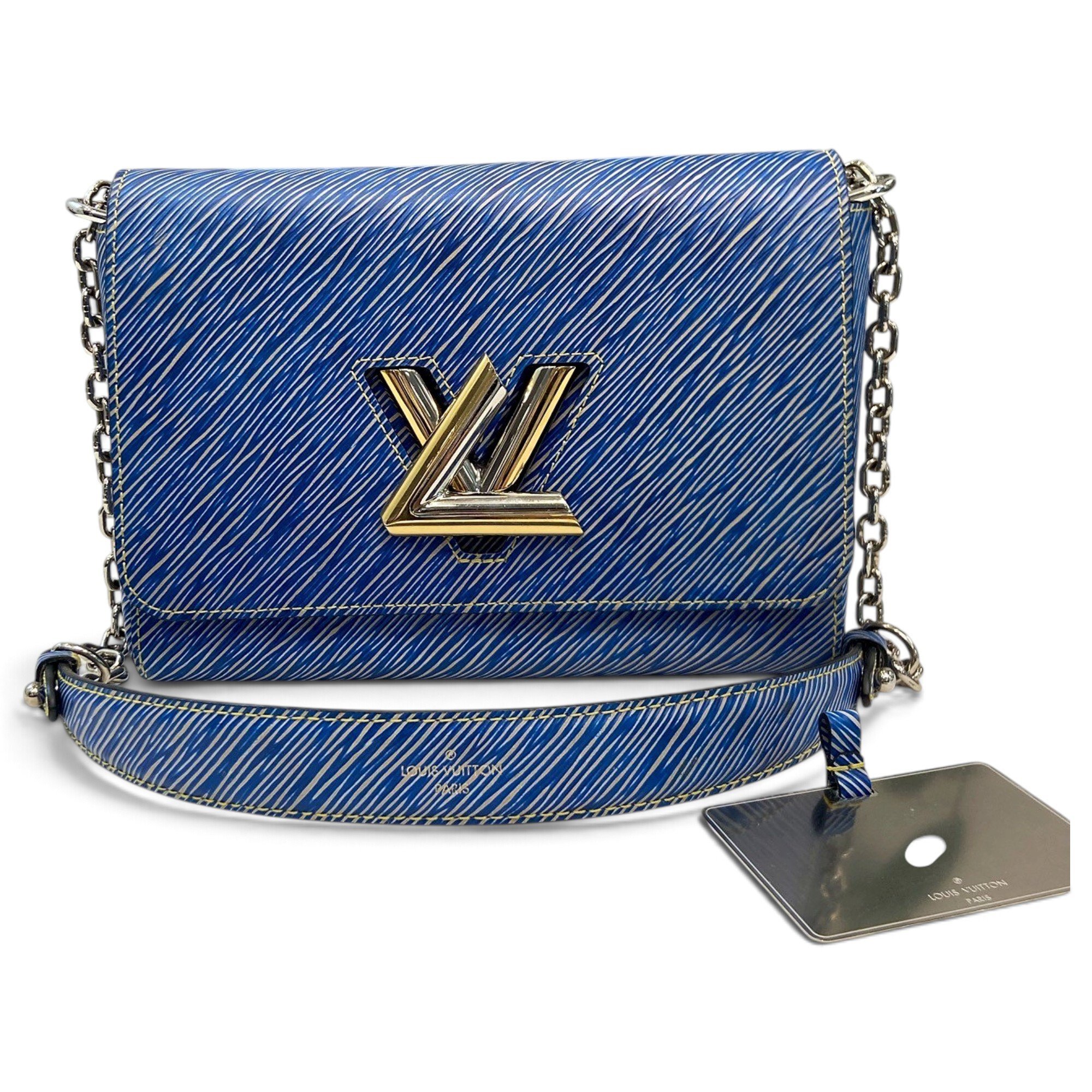 Twist leather handbag