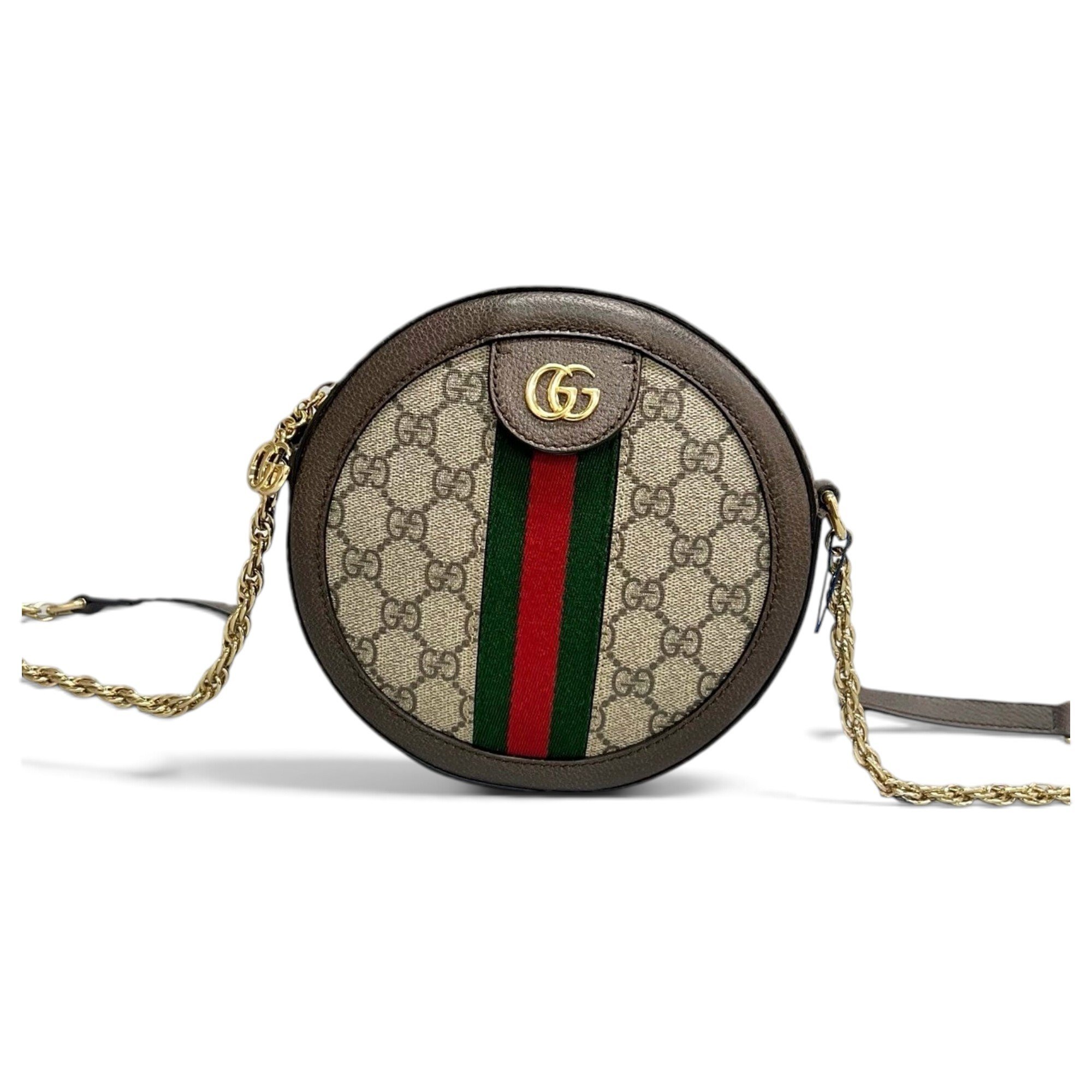 Ophidia Round cloth handbag
