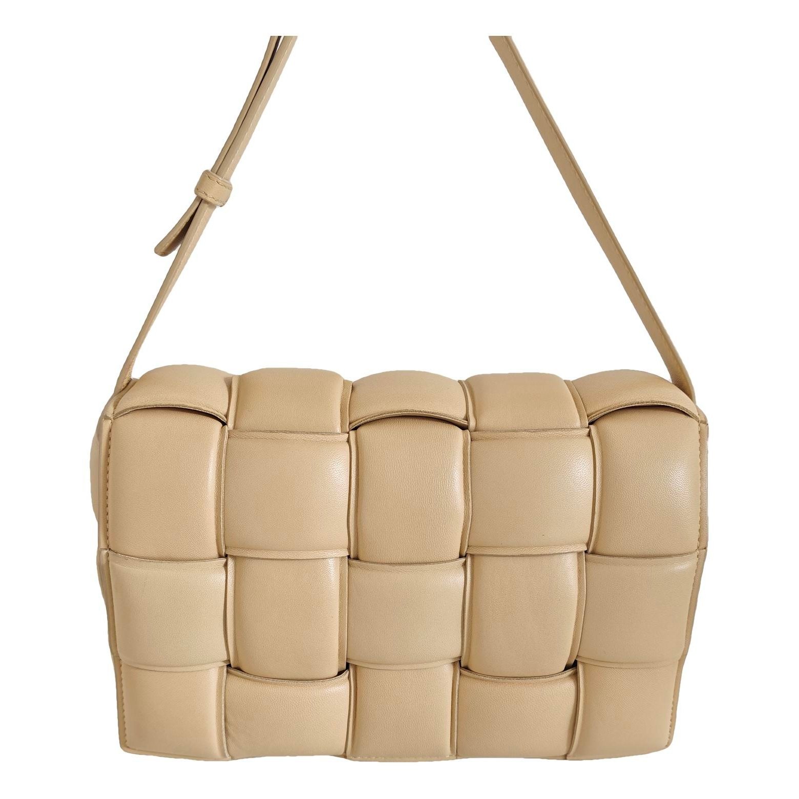 Cassette Padded leather handbag