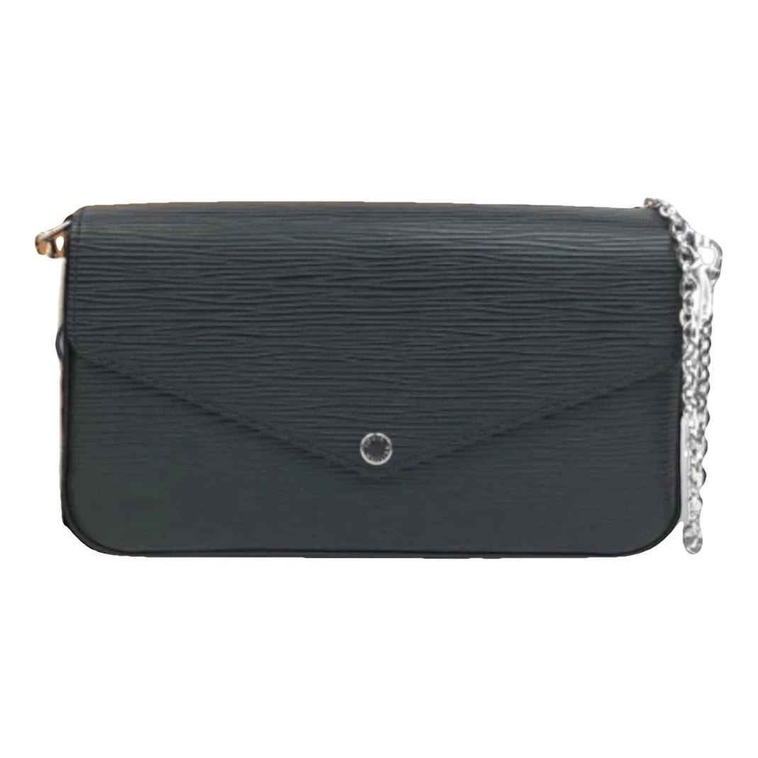 Leather crossbody bag