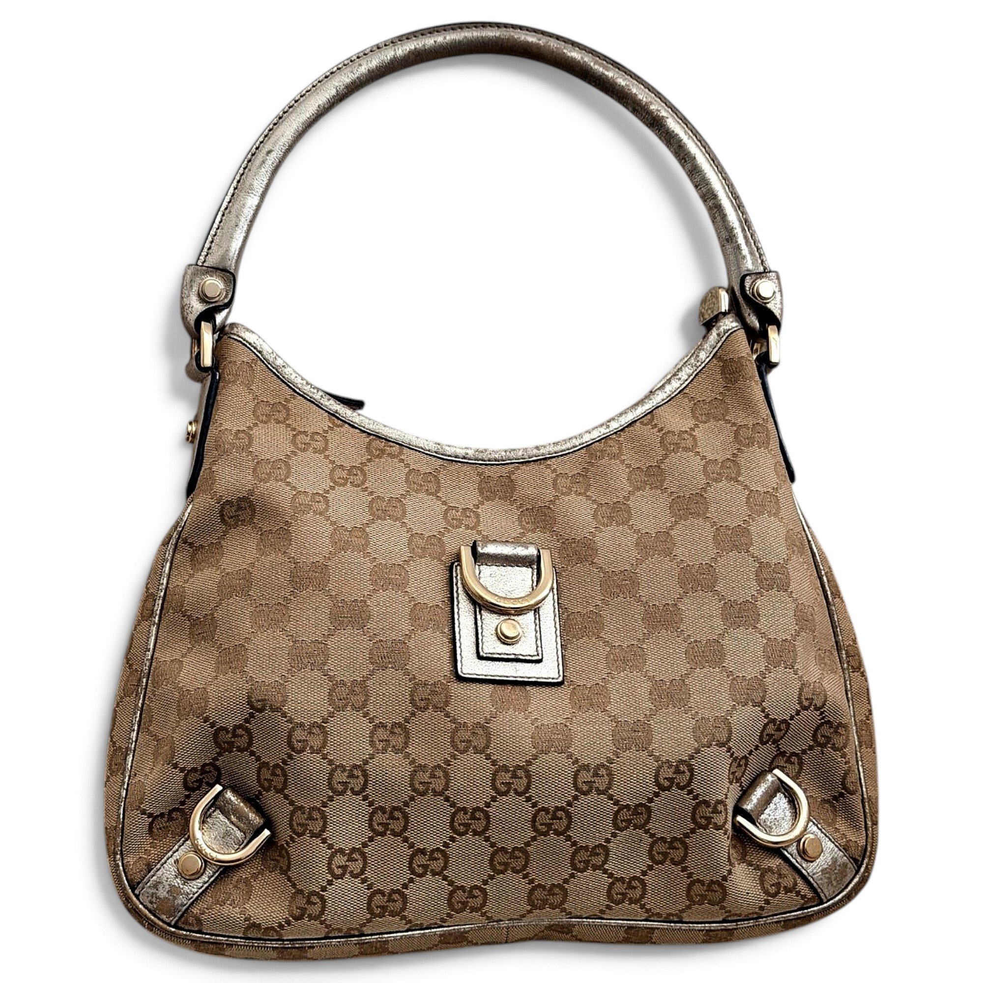 D-Ring leather handbag