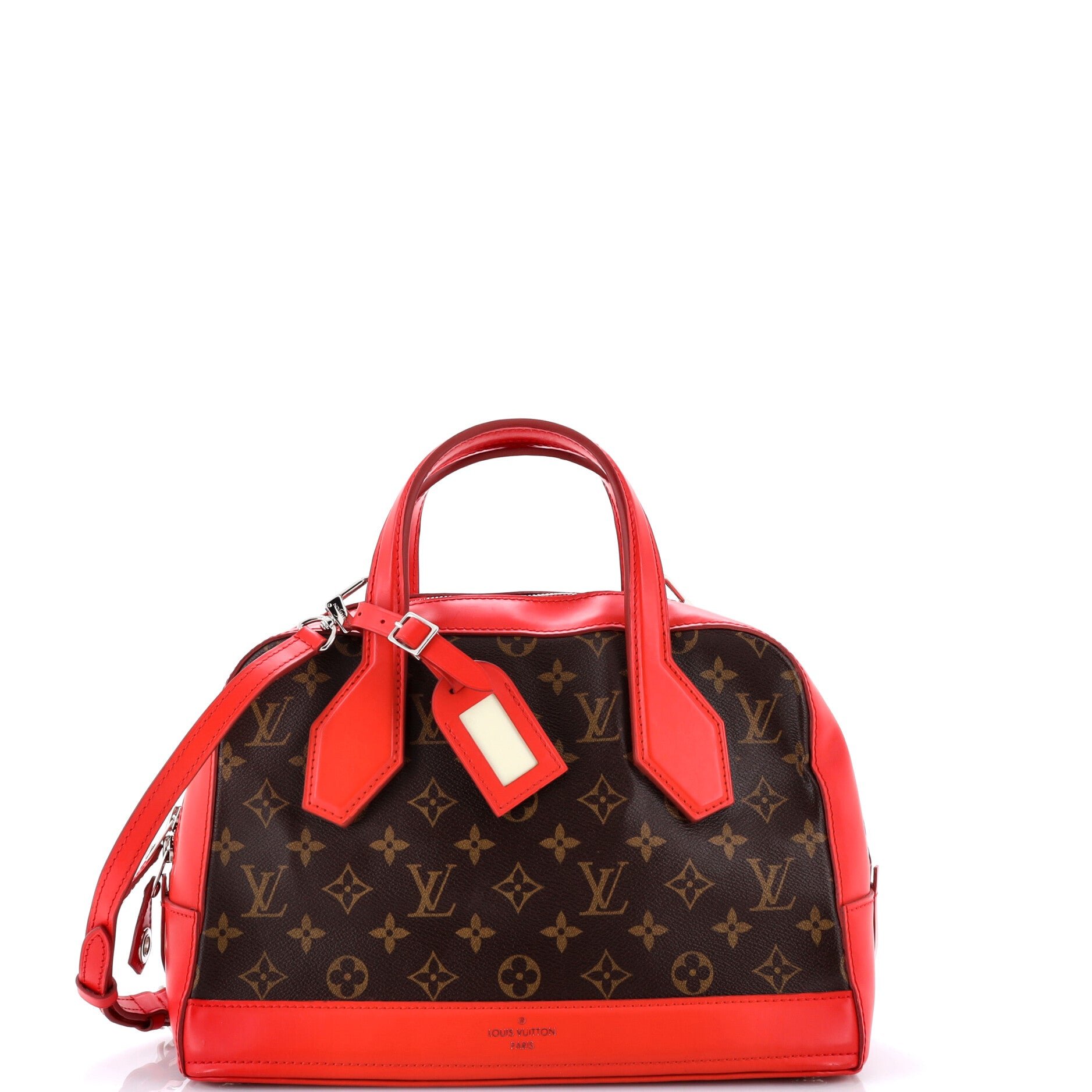 Dora Handbag Monogram Canvas and Calfskin PM