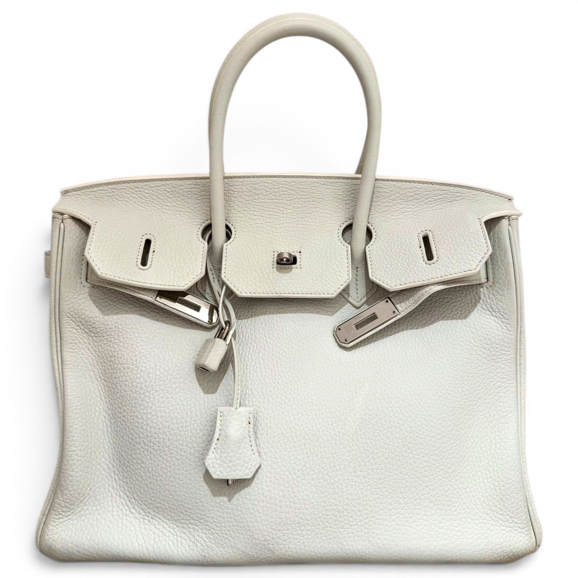 Birkin 35 leather handbag
