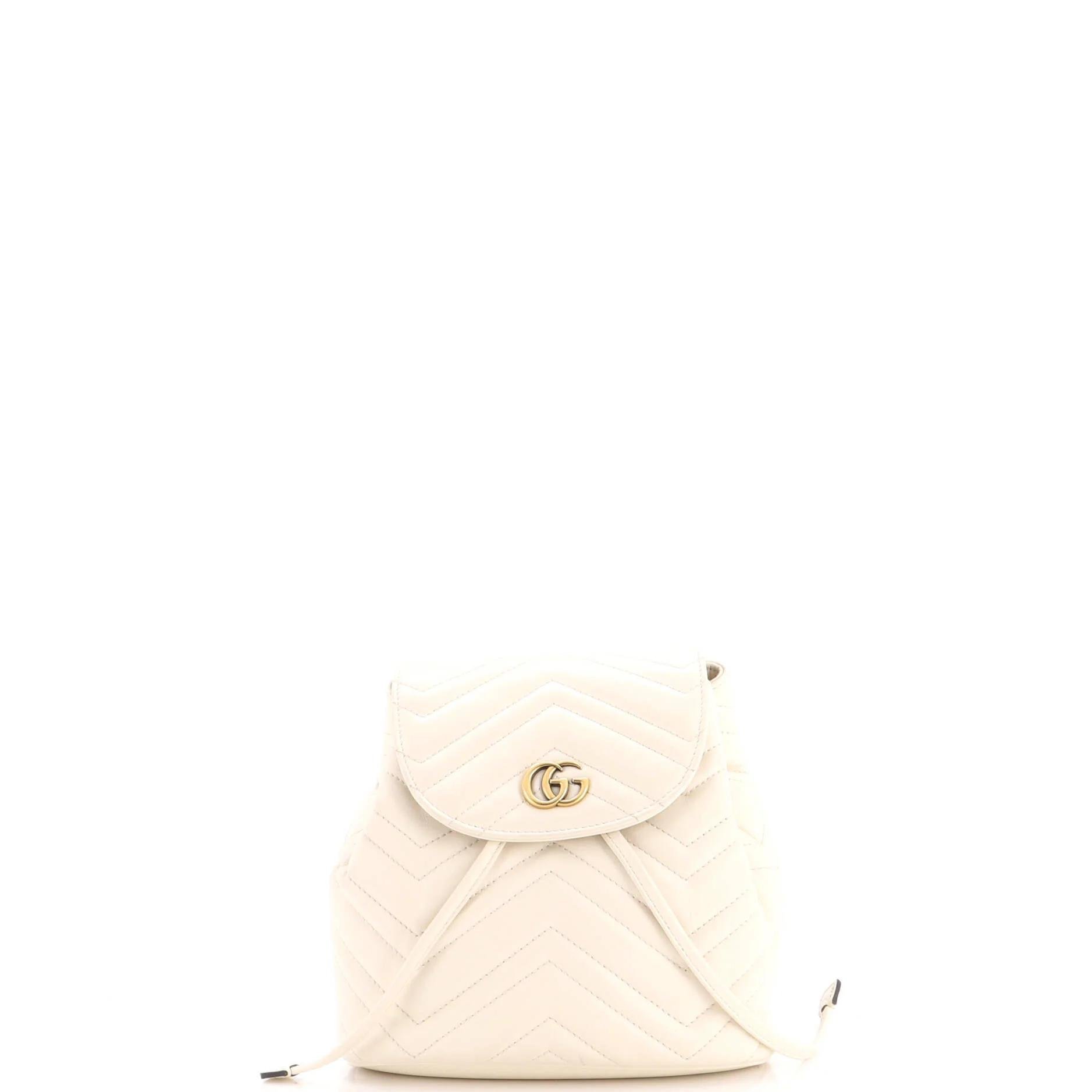 Leather backpack