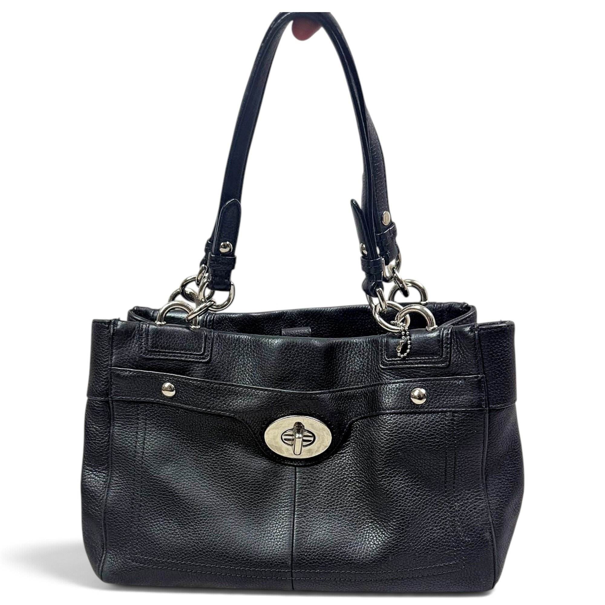 Signature Sufflette leather handbag