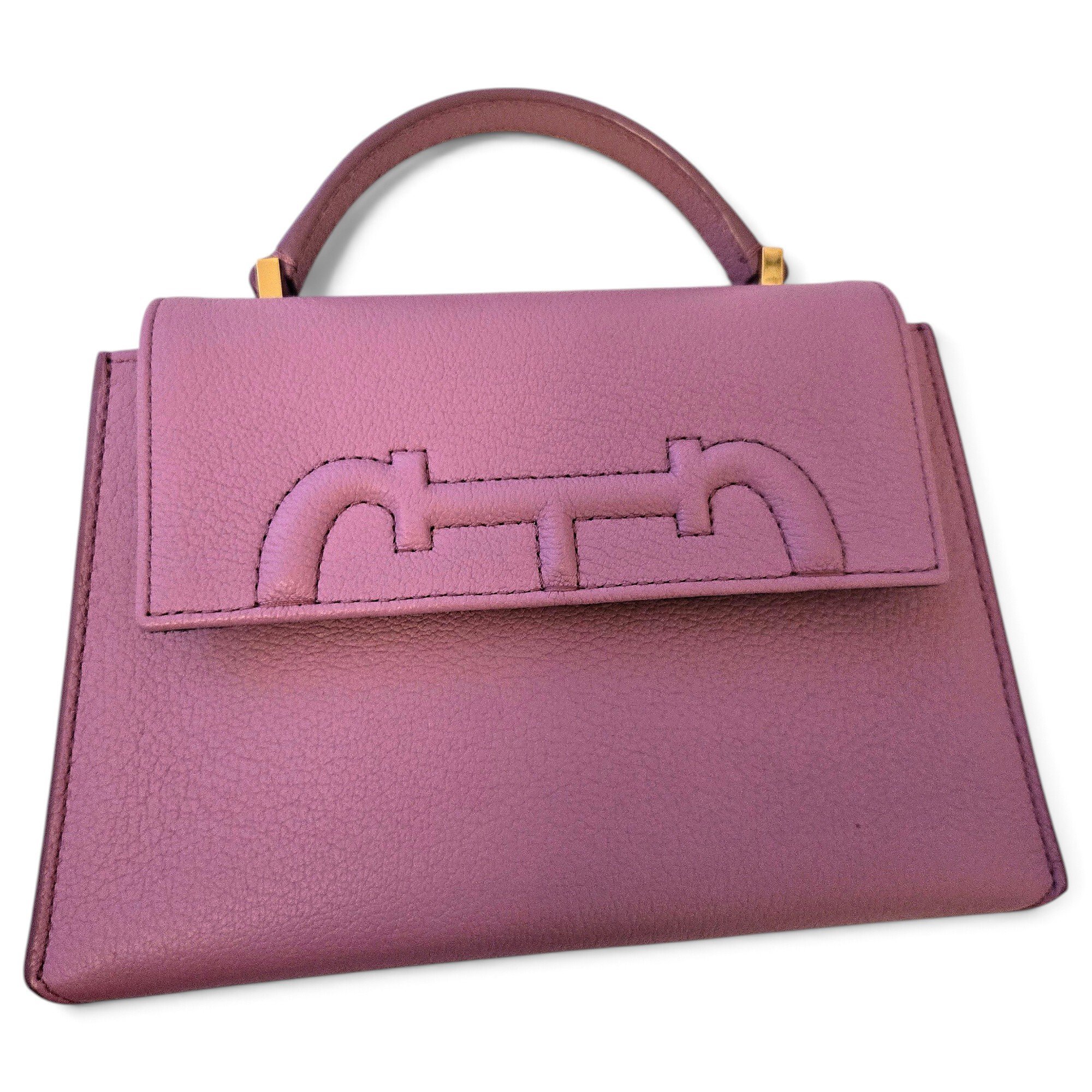Leather handbag