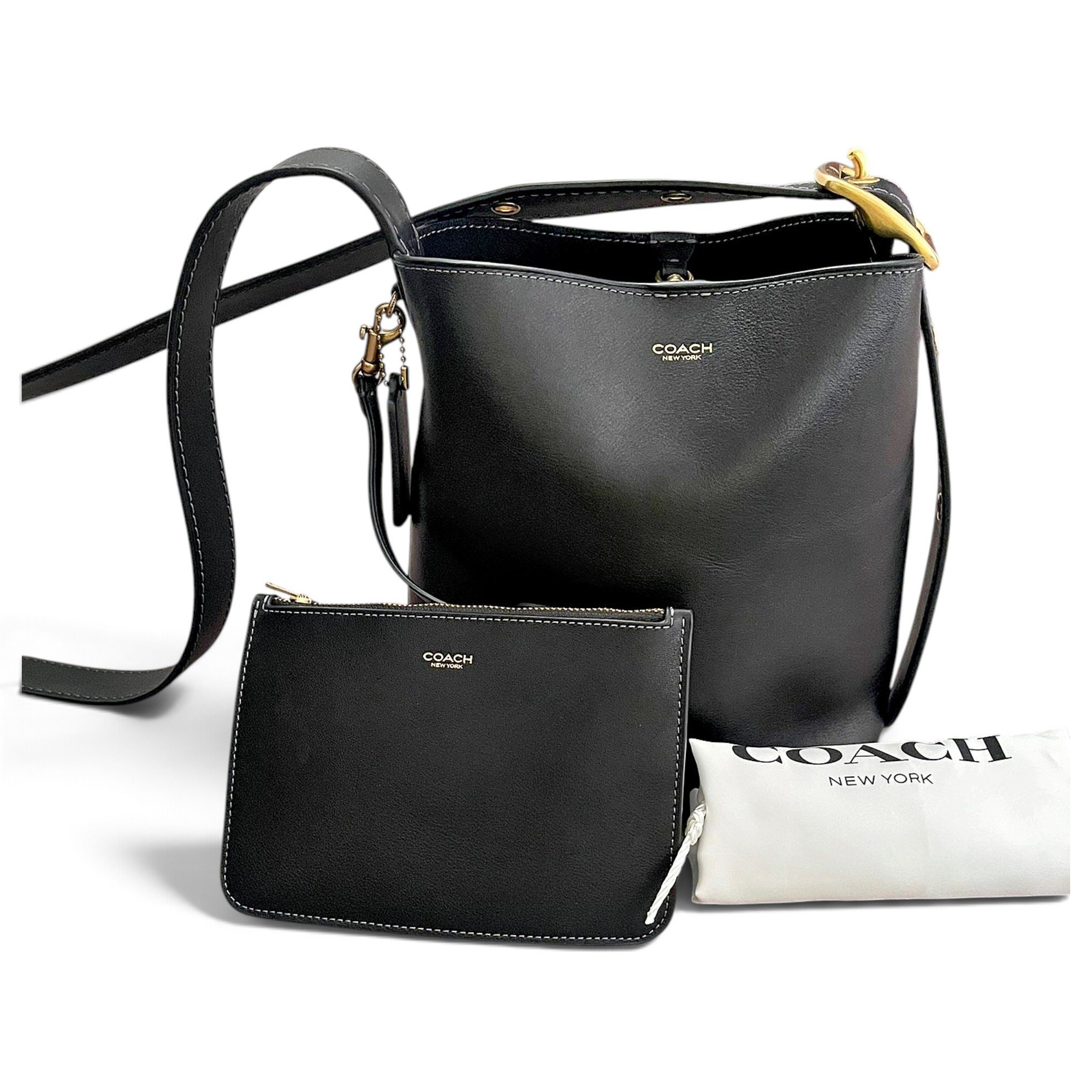 Leather crossbody bag