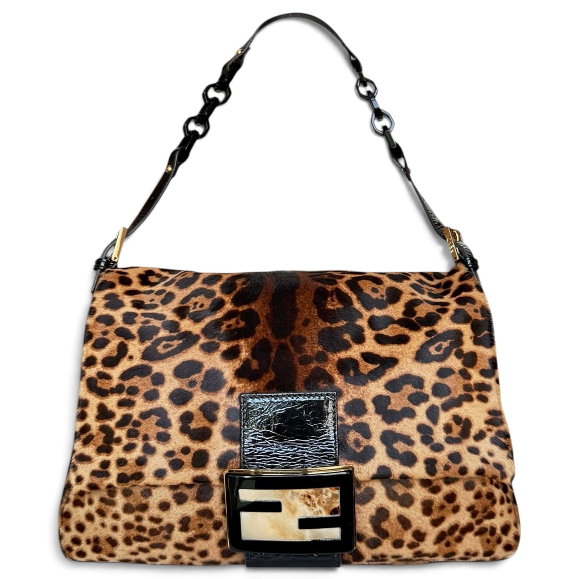 Mamma Baguette pony-style calfskin handbag