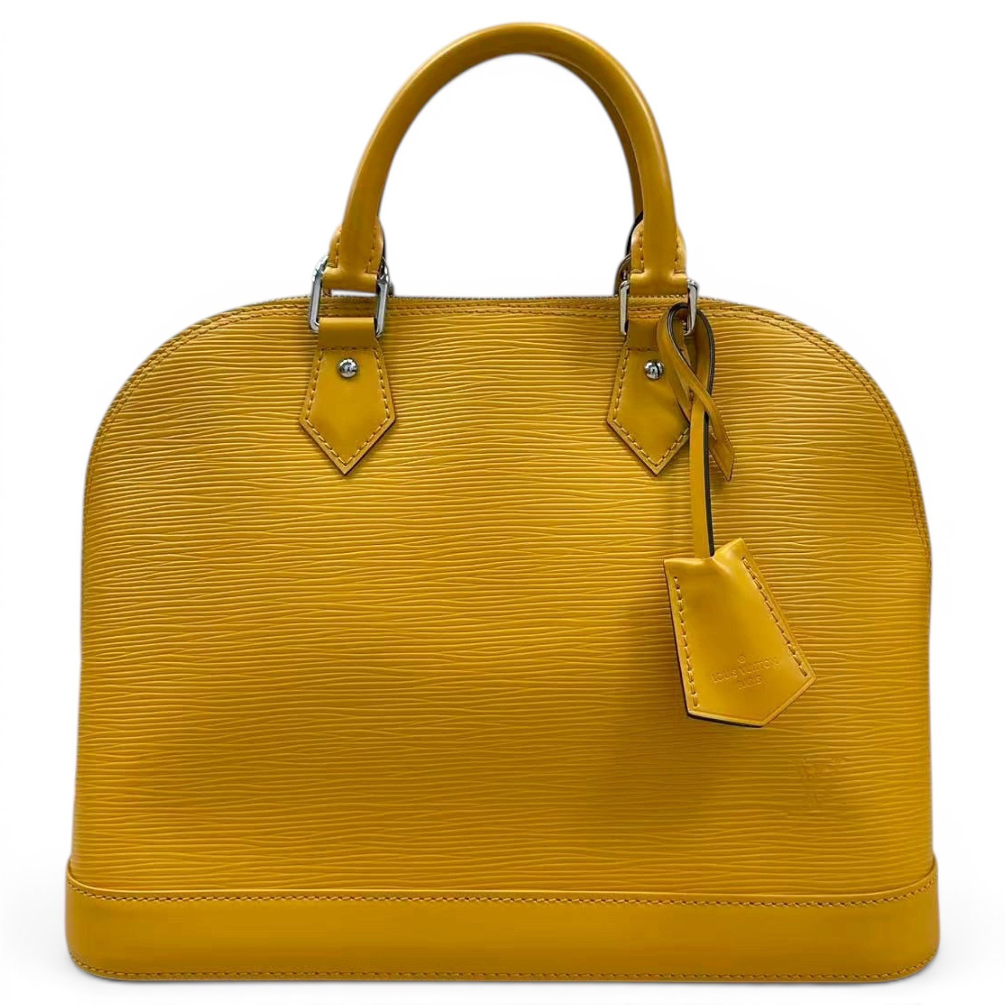 Alma leather handbag