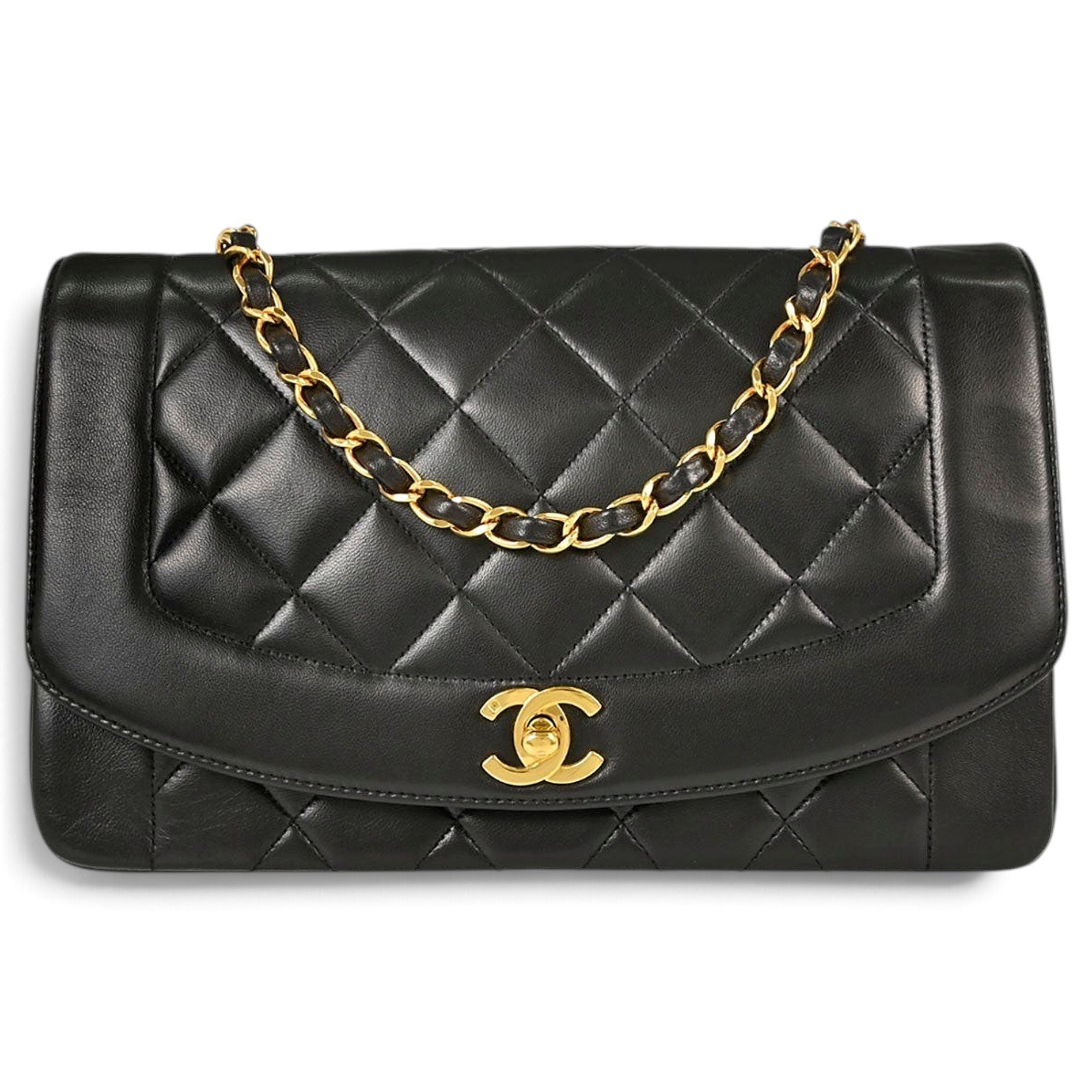 Chanel Diana leather handbag