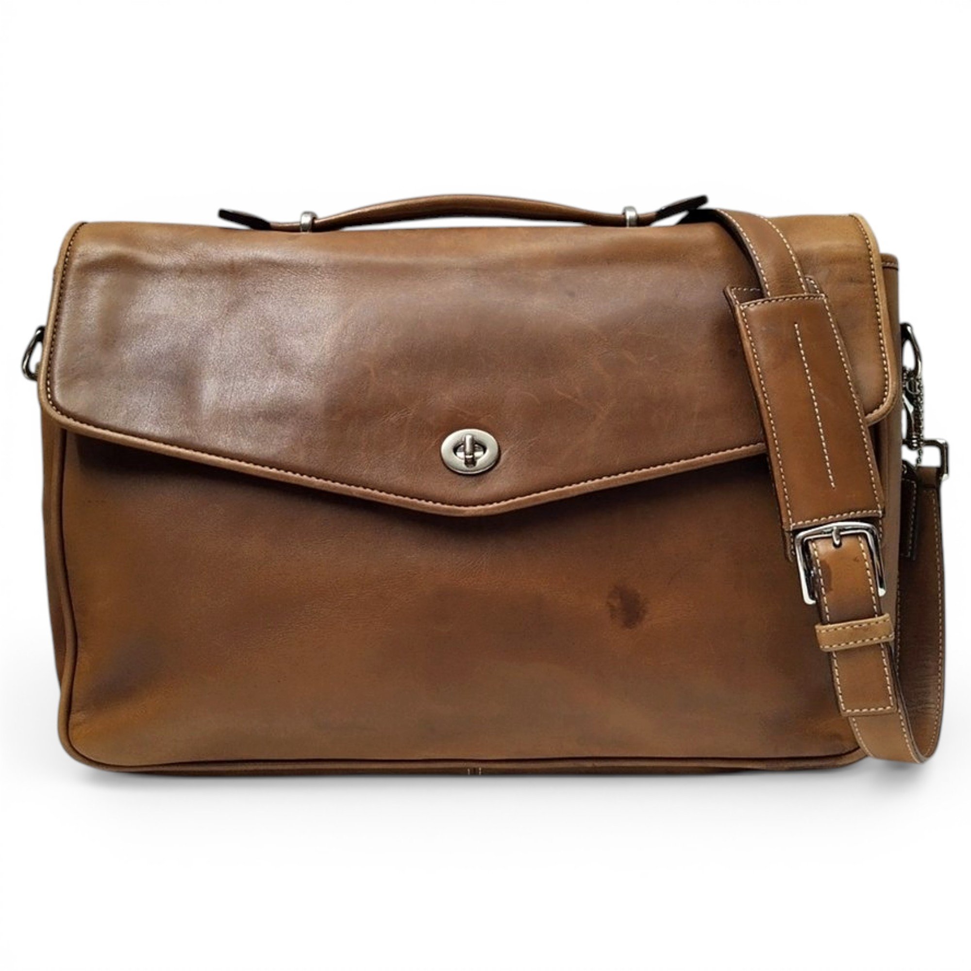Leather crossbody bag