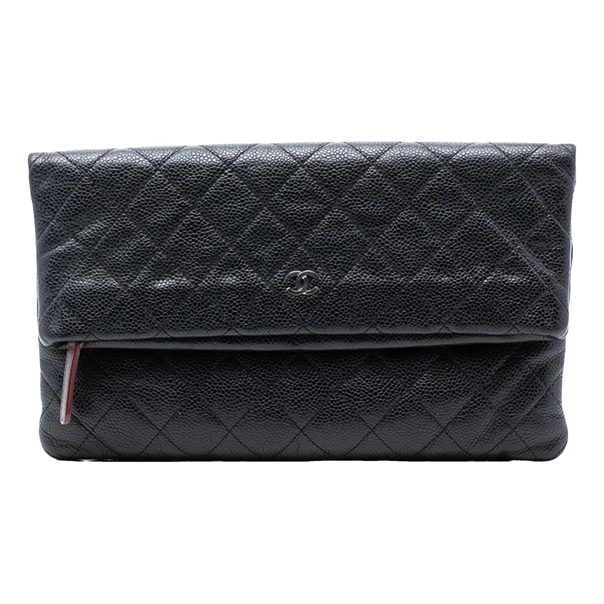 Timeless/Classique leather clutch bag