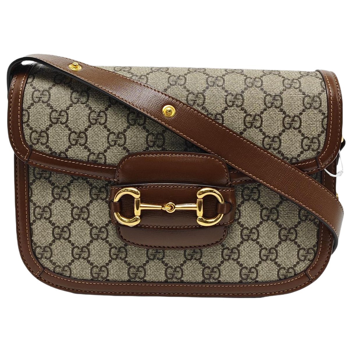Handle Horsebit 1955 leather crossbody bag