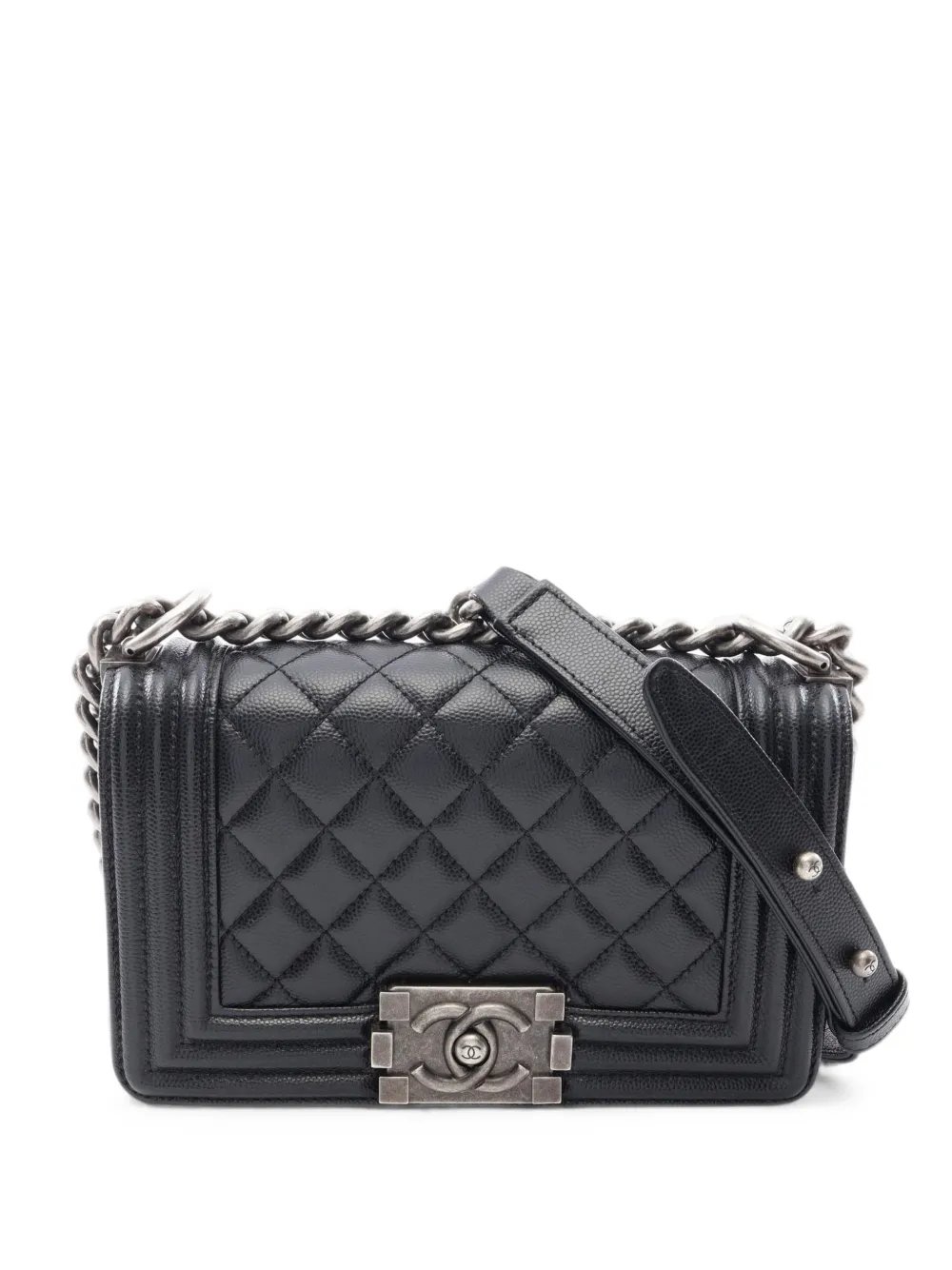 2019 Boy Chanel quilted shoulder bag