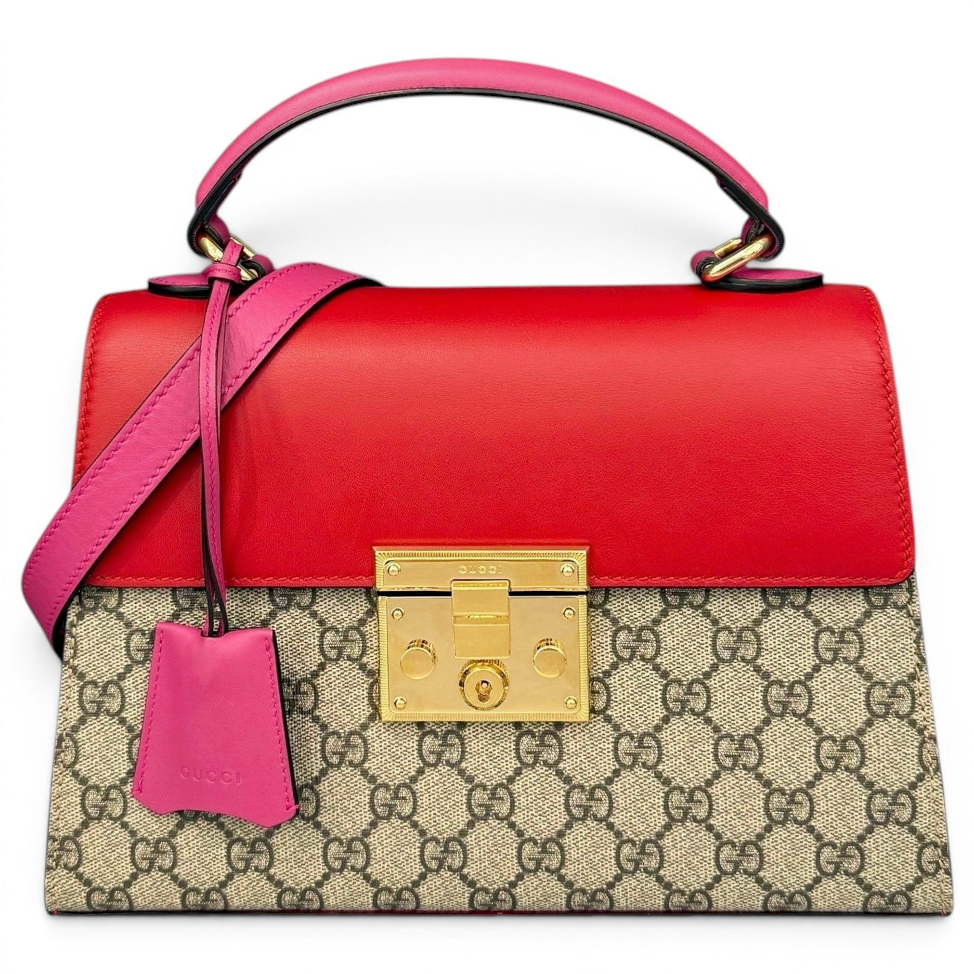 Padlock cloth handbag