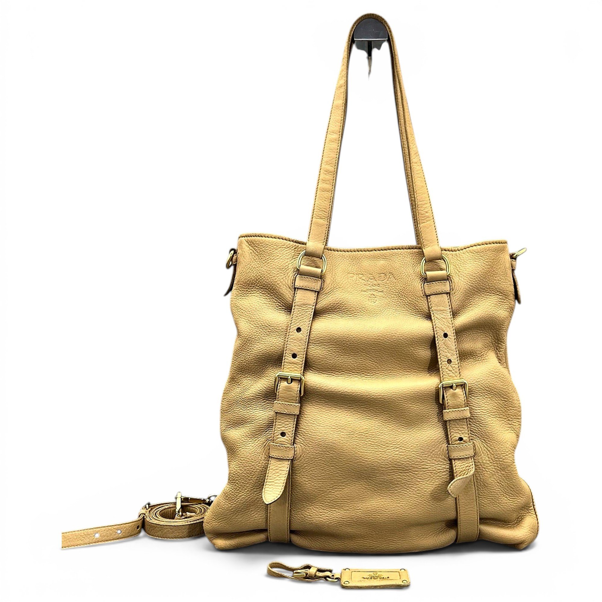 Leather tote