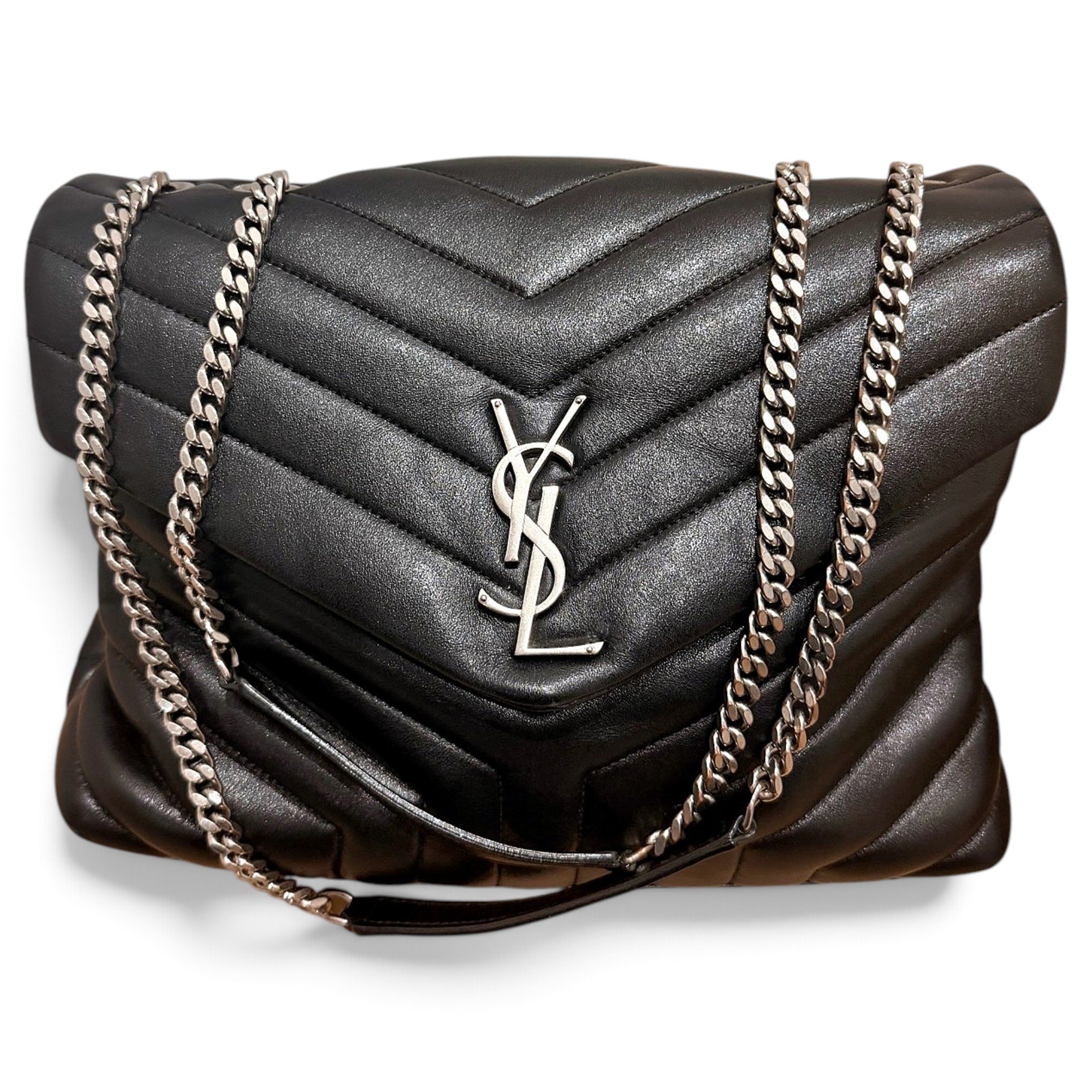 Loulou leather handbag