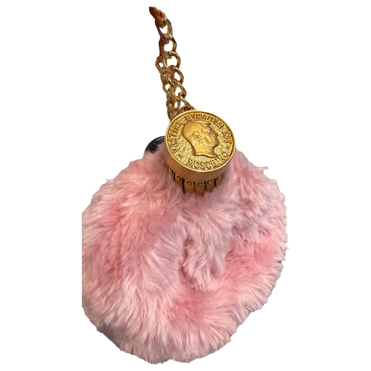 Moschino Faux fur mini bag